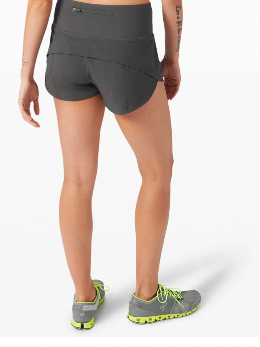 Lululemon Speed Up Shorts Black Size 6